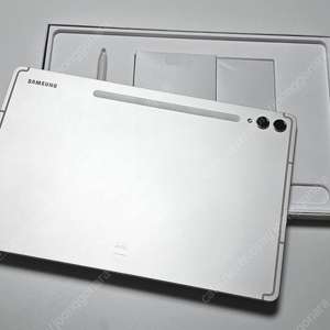 갤럭시 탭S9+플러스 256GB 베이지 WIFI 정품키보드커버,micro sd card 512GB 포함 판매