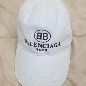 [58L]발렌시아가 bb로고 볼캡 모자