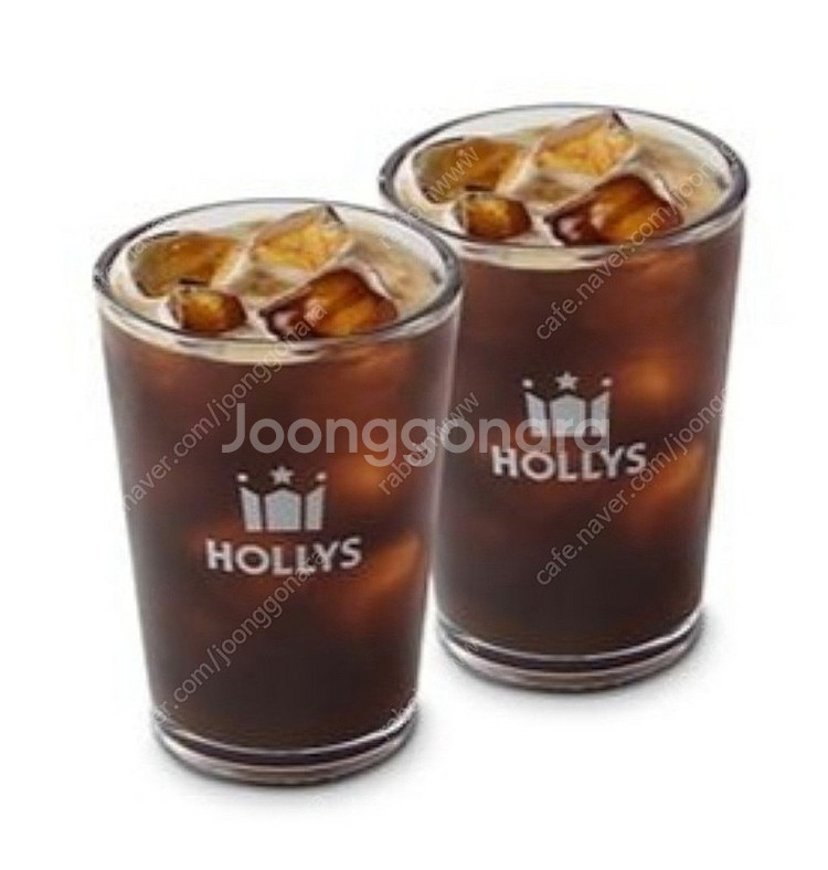 할리스 아메리카노 2잔--0