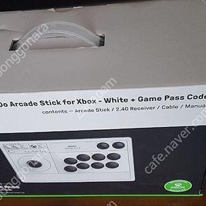 8Bitdo 아케이드 스틱 / 8Bitdo Arcade Stick for Xbox Series X|S, Xbox One and Windows 10 (White)