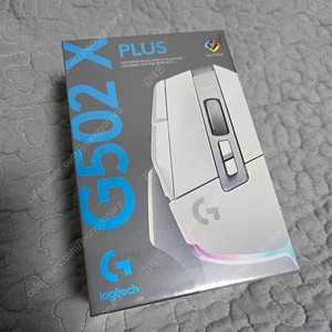 G502X PLUS 화이트 미개봉