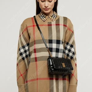 버버리 burberry 정품 calee 체크 니트 스웨터 스몰 사이즈 새제품