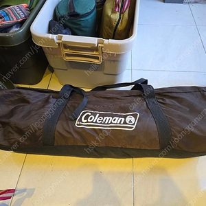 콜맨 웨더마스터 스퀘어 타프 정품