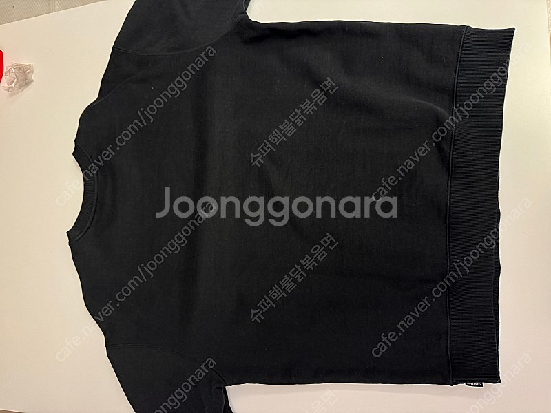 커버낫 맨투맨 블랙(XL)--1