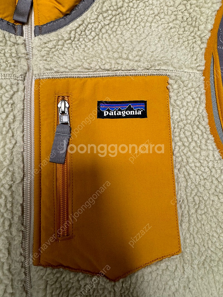 파타고니아정품 레트로 베스트 펠리컨골드 s--1