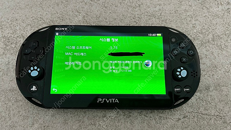 PS VITA(비타) 2세대 펌웨어 3.73 버전 팝니...--0