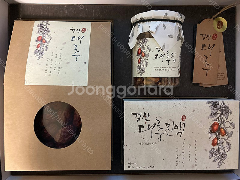 경산대추 선물세트 팔아요(미개봉 새제품 2.5만원)--0