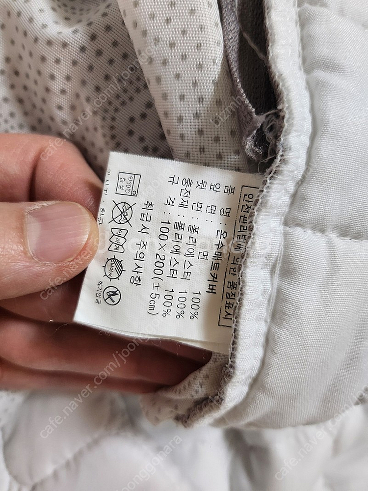 세라지오 순면 누빔 요 매트커버 2개--4