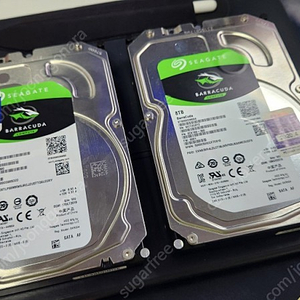 Barracuda 8TB 시게이트 두개