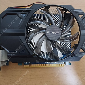 GIGABYTE 지포스 GTX750 UD2 OC D5 1GB UltraHD