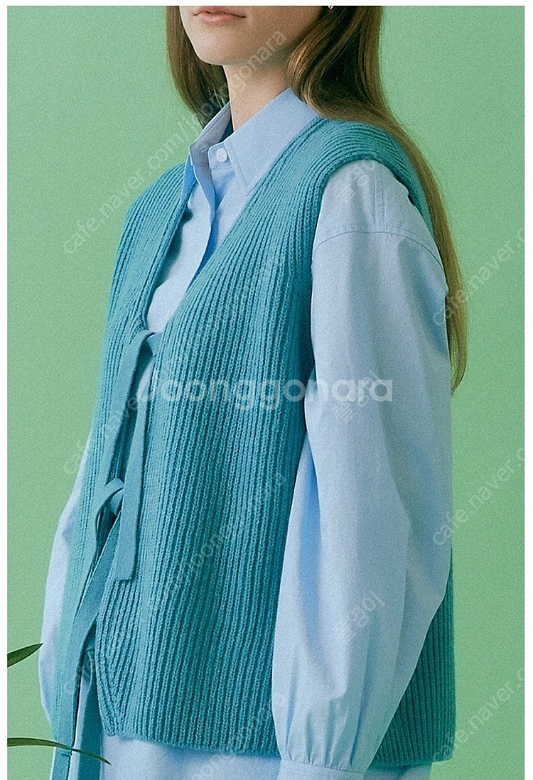 보카바카 vocavaca 리본 니트베스트--2