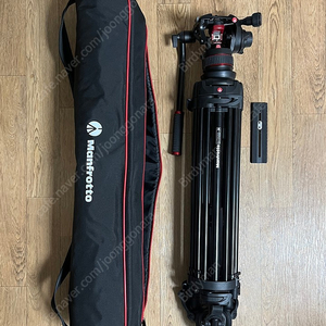 맨프로토 나이트로테크 Manfrotto Nitrotech 612 + MVTTWINMA 비디오 삼각대 판매합니다.