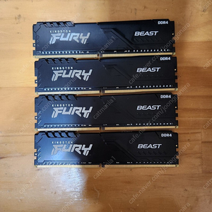 킹스턴 퓨리비스트 Fury beast ddr4 128gb 램 (kf436c18bbk4/128)