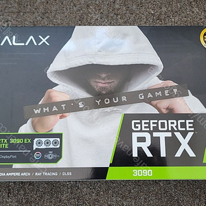 [경남 창원] 지포스 RTX3090 24GB GALAX EX GAMER WHITE 팝니다.