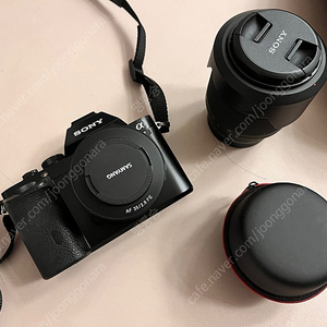 소니 미러리스 a7카메라 & 삼양렌즈 35mm F2.8 (가방포함)