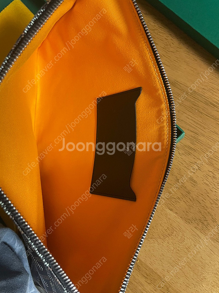 고야드 세나클러치mm 블랙--4