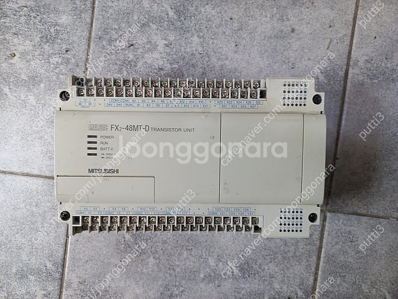 미쯔비시 PLC FX2-48MT-D 개당 15,000원...--0