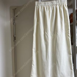 아뜰리에 러브송 winter banding skirt (ivory/M)