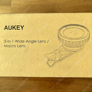 Aukey 스마트폰 전용 와이드 앵글/매크로 렌즈