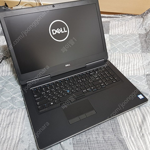 노트북판매) 급매 dell Precision 7720 델프리시전 7720 i7 / 32GB /SSD500+HDD 1TB / 쿼드로P4000