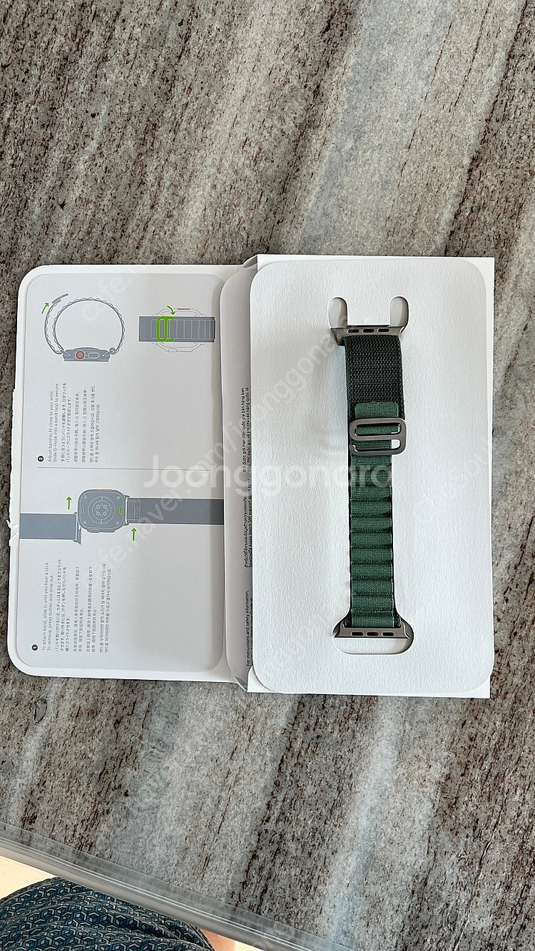 ​ 애플워치 울트라 스트랩 알파인루프 판매 합니다. 일--0