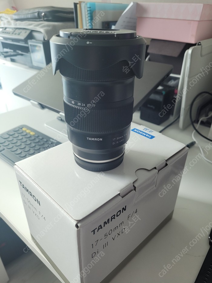 탐론 17-50mm F4 Di III VXD A068S 풀박 팝니다.