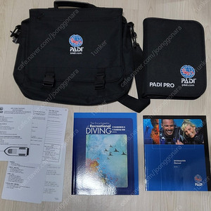 PADI DIVE MASTER 스쿠버 다이빙 강사 메뉴얼 교재