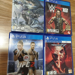 PS4 게임 4종 일괄 판매