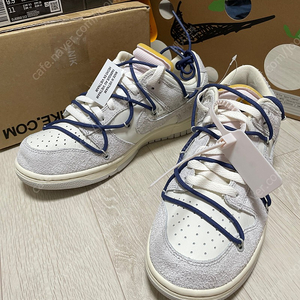 [275] Dunk Low Off-White lot 18/50 미시착