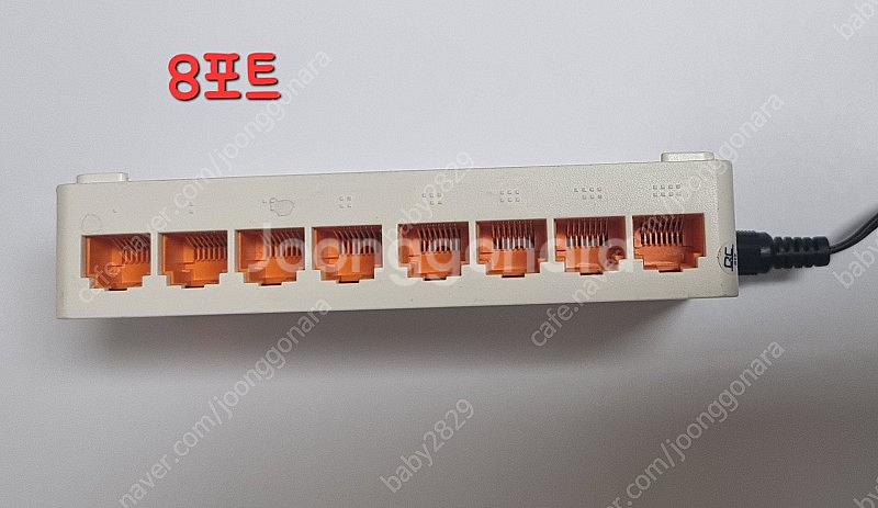 EFM 네트웍스 IP TIME 8포트 스위칭허브 H60...--2
