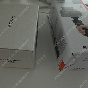 소니 zv1m2(zv-1m2)미개봉, 슈팅그립gp-vpt28t 판매