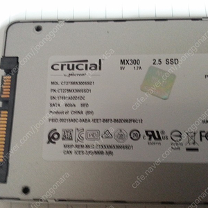 CRUCIAL mX 300 -275용량 25000원