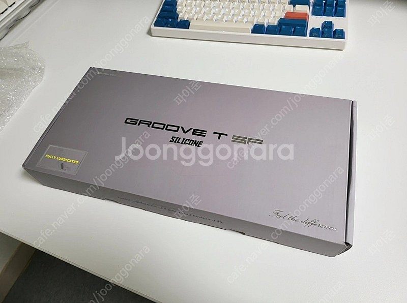 엠스톤 그루브 t87a 코랄축 V2 / 애플키캡 / 스...--2