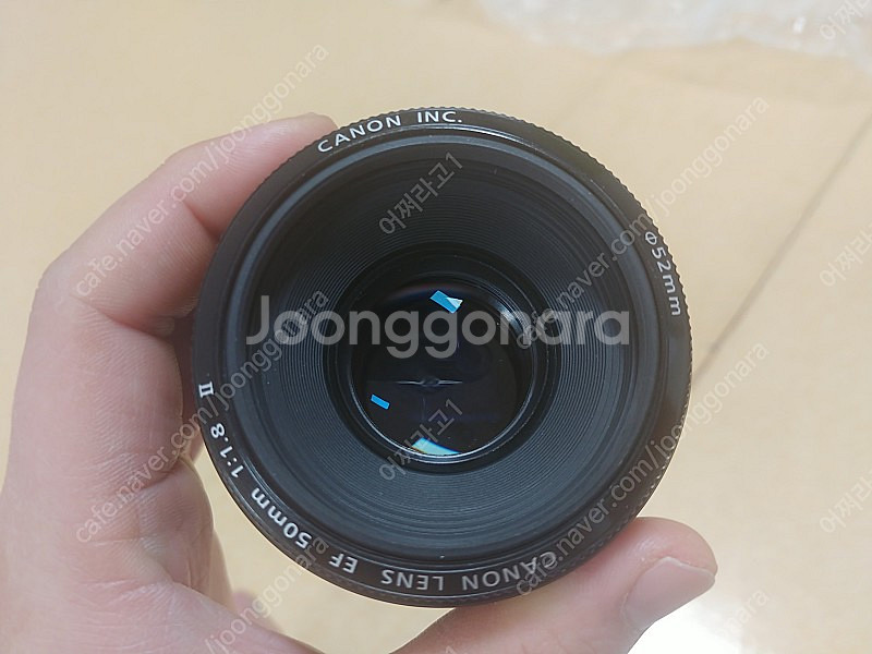 캐논 여친렌즈 EF 50mm f1.8 ii 팝니다--0