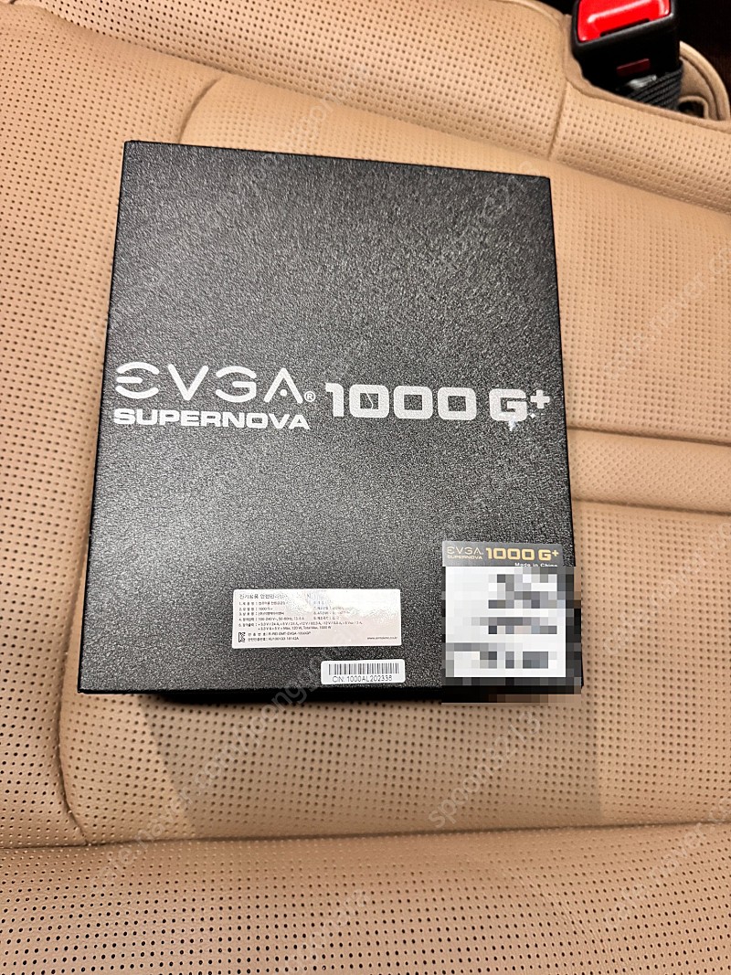 이엠텍 EVGA ATX SUPERNOVA 1000G+ 80PLUS GOLD 파워 판매합니다