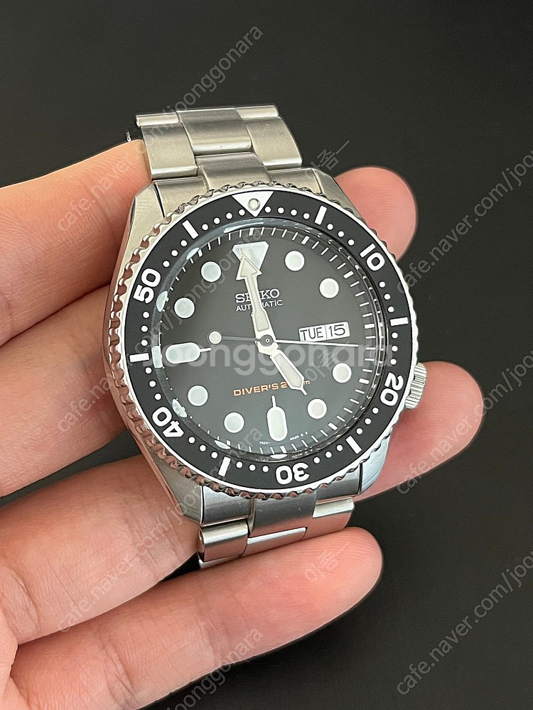 세이코 다이버 SKX007 스트랩코드 오이스터--0