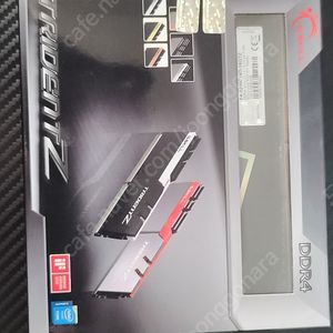 지스킬 트라이던트 Z [G.SKILL] DDR4 3200 CL14 TRIDENT Z 16GB (8GBx2)