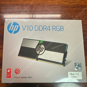 HP V10 DDR4-3200 CL14 RGB 32GB (16x2) 램 패키지 (삼성 비다이) 미개봉