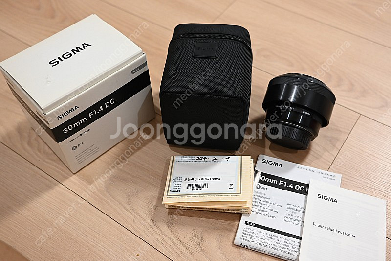 시그마 아트 삼식이 A 30mm F1.4 팝니다.--0