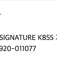 로지텍 SIGNATURE K855 무선키보드 판매합니다. (오프화이트)