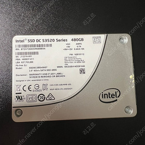 SSD DC S3520 Series 480GB