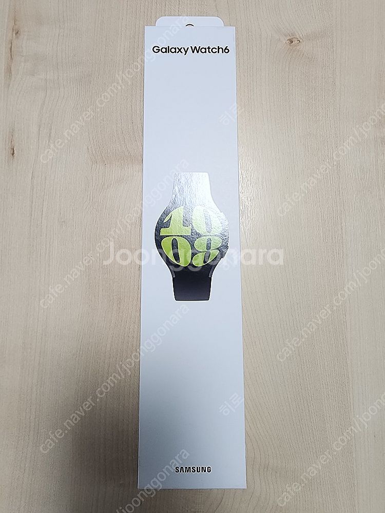 갤럭시 워치6 44mm 블루투스 블랙 색상 미개봉 신품...--0