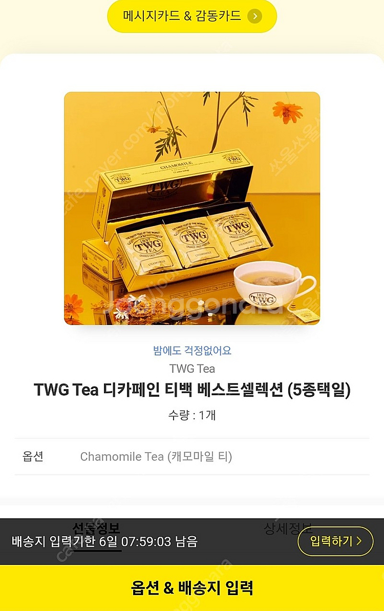 twg 티백 베스트셀렉션--0