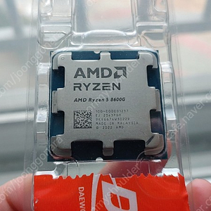 AMD 라이젠 8600G CPU + 쿨러