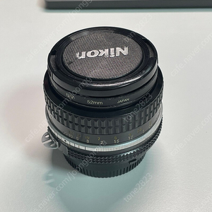 급매)니콘 mf 50mm f1.8 ai-s 렌즈 팝니다