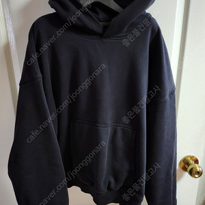 이지 갭 yeezy gap 후디 black XL 사이즈