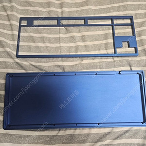 [세종대전] TX87 V1 블루 커스텀 알루미늄 키보드 판매