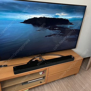 Lg 65인치 4K UHD 스마트TV 티비 + 무인양품 티비장