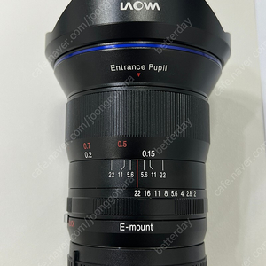 라오와 Laowa 15mm F/2 FE Zero-D 소니 E마운트