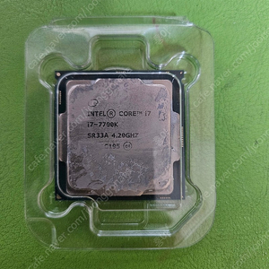 i7 7700k cpu팝니다